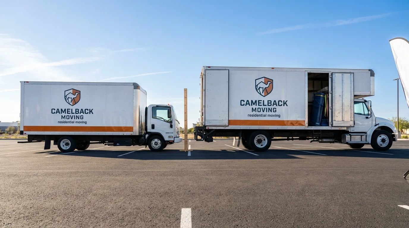 Moving truck size capacity guide in Millers Creek